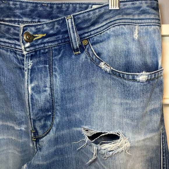 Vintage Diesel made in Italy "Ruby" distressed flared jeans - Picture 5 of 16
